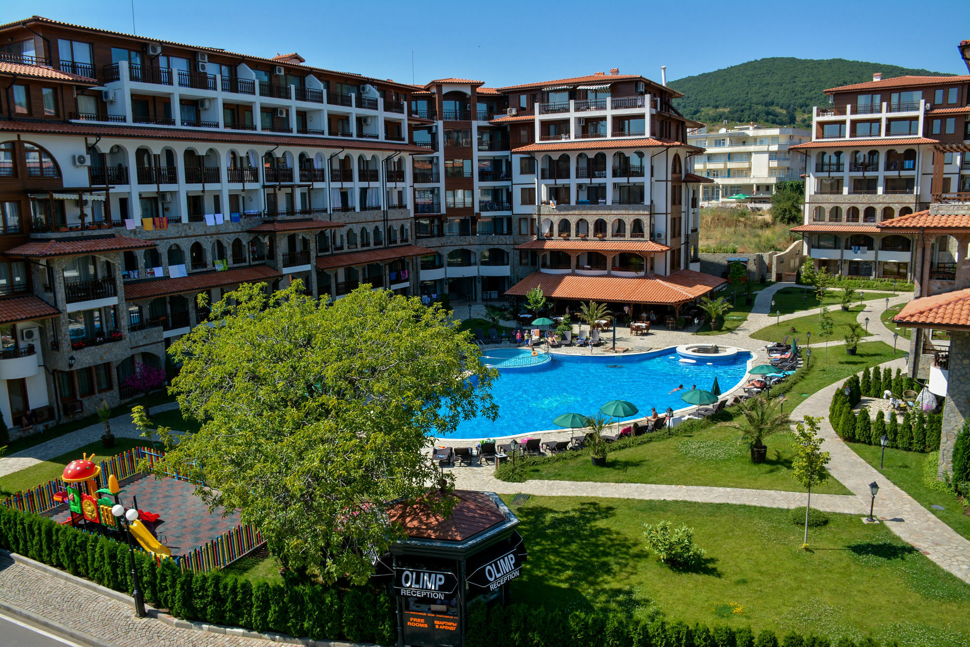 Olymp Apart-Complex Sveti Vlas Buitenkant foto