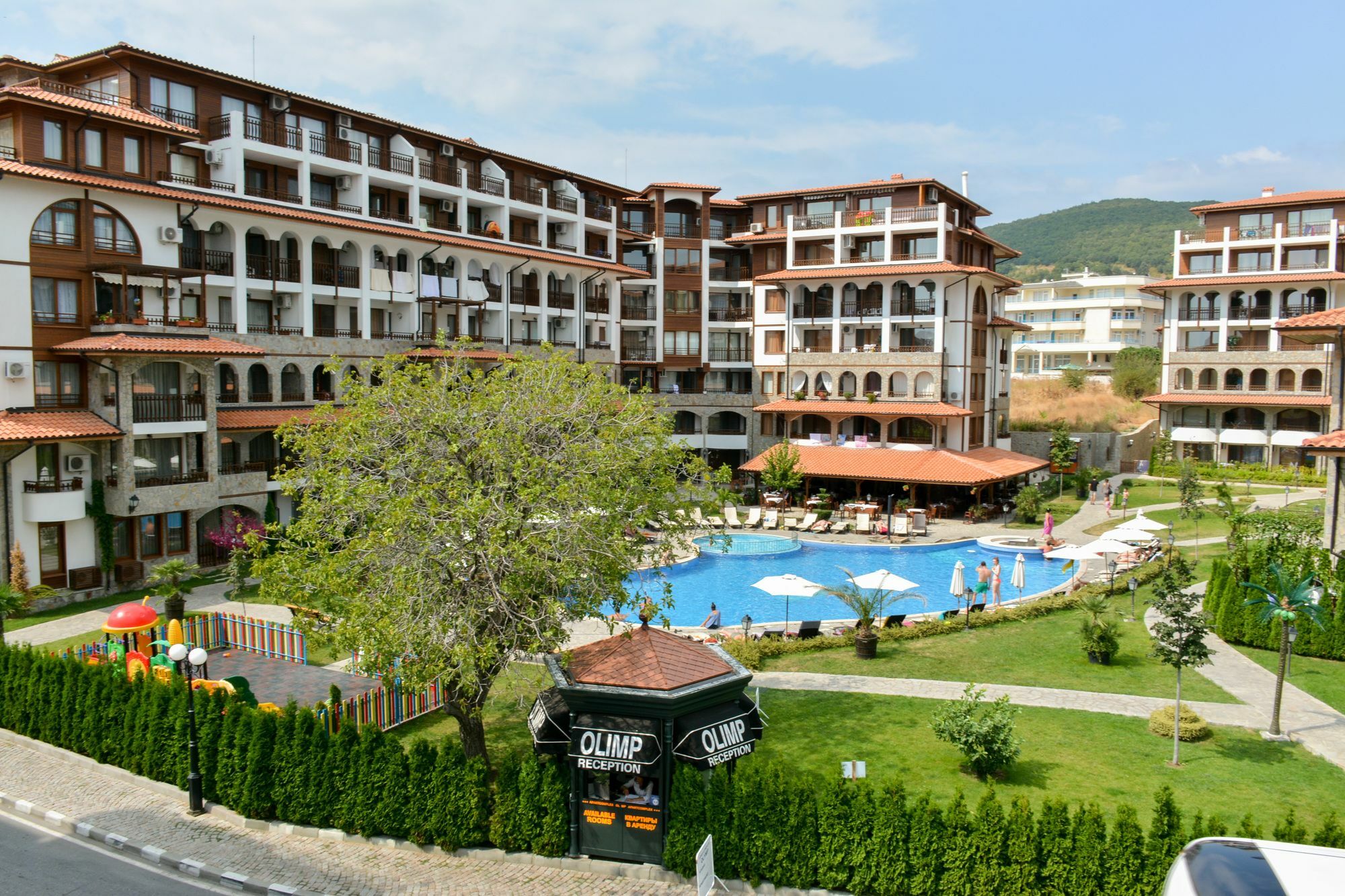 Olymp Apart-Complex Sveti Vlas Buitenkant foto
