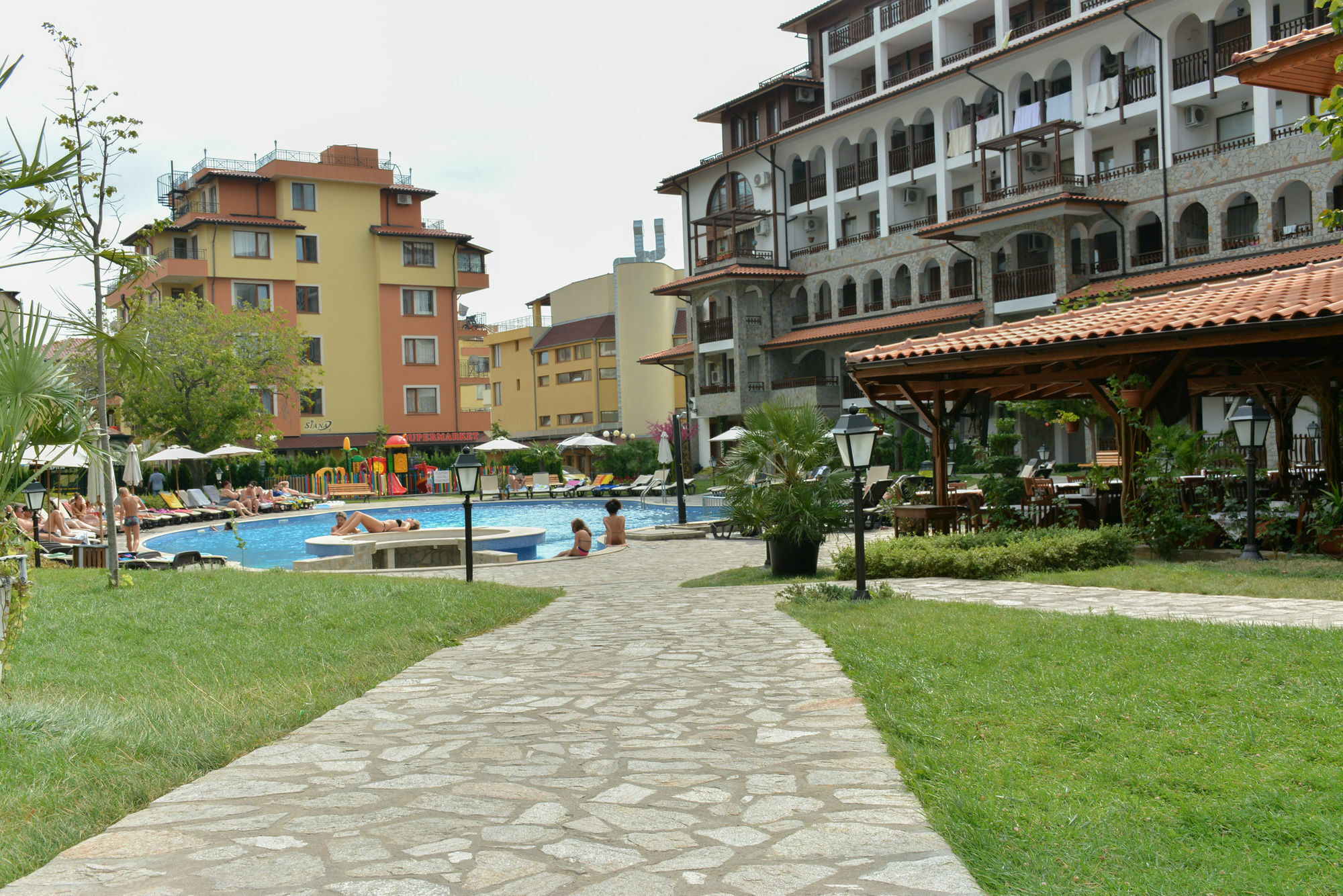 Olymp Apart-Complex Sveti Vlas Buitenkant foto